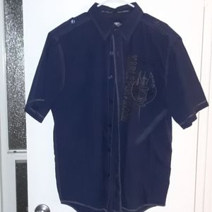 Harley Davidson Mens Button Down